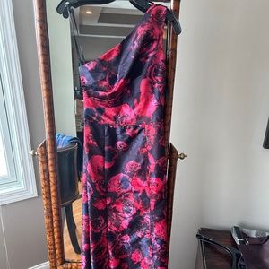 David Meister Floral Gown